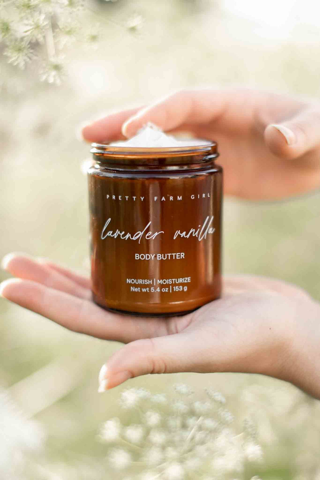 Pretty Farm Girl Lavender Vanilla Bean Tallow Body Butter