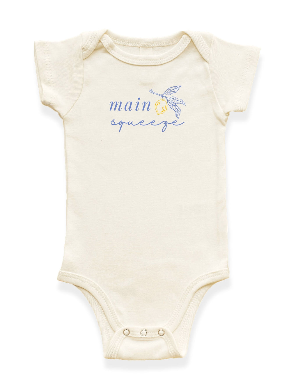 Main Squeeze Organic Cotton Baby Bodysuit