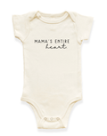 Mama's Entire Heart Organic Baby Bodysuit