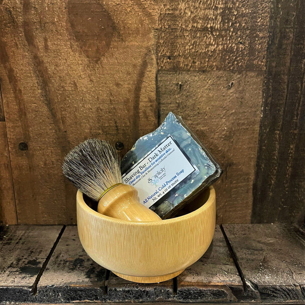 Soaplicity Men's Shaving Sets in Bamboo