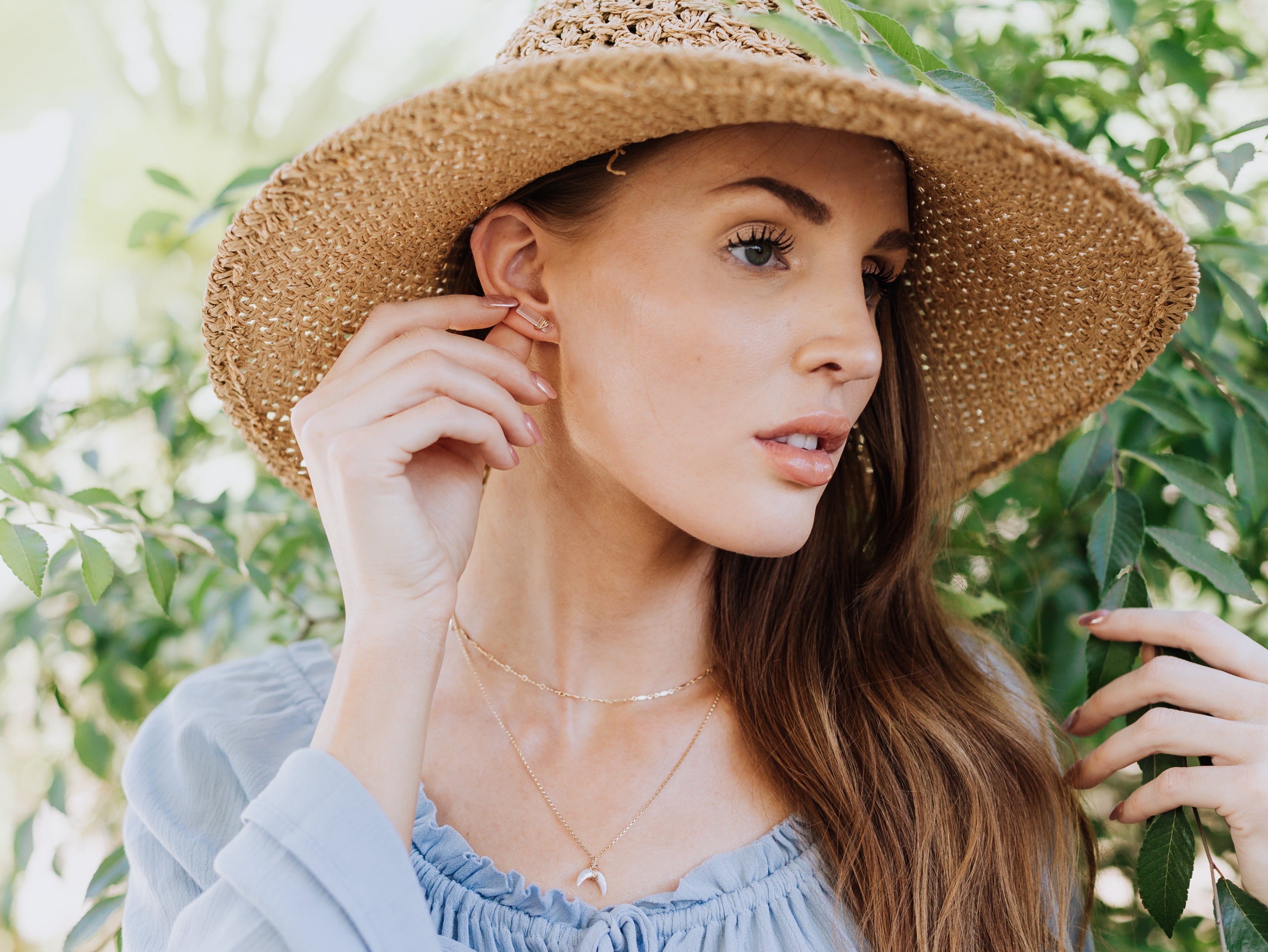 Moonbeam Necklace - ( Multiple Colors Available )  As Seen On Chambers
