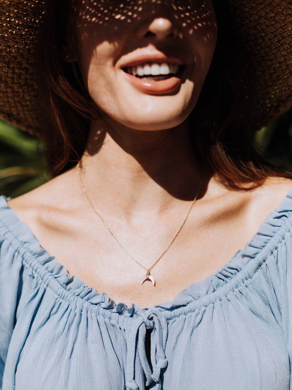 Moonbeam Necklace - ( Multiple Colors Available )  As Seen On Chambers