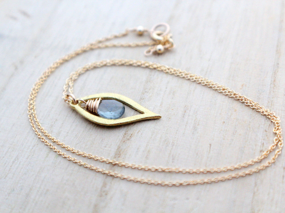 Dew Necklace (Multiple Stones Available)