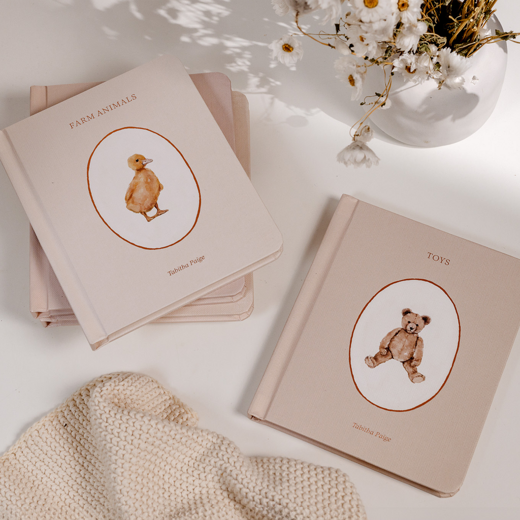 Our Little Library: A 5-Book First Words Board Book Gift Set for Babies & Toddlers