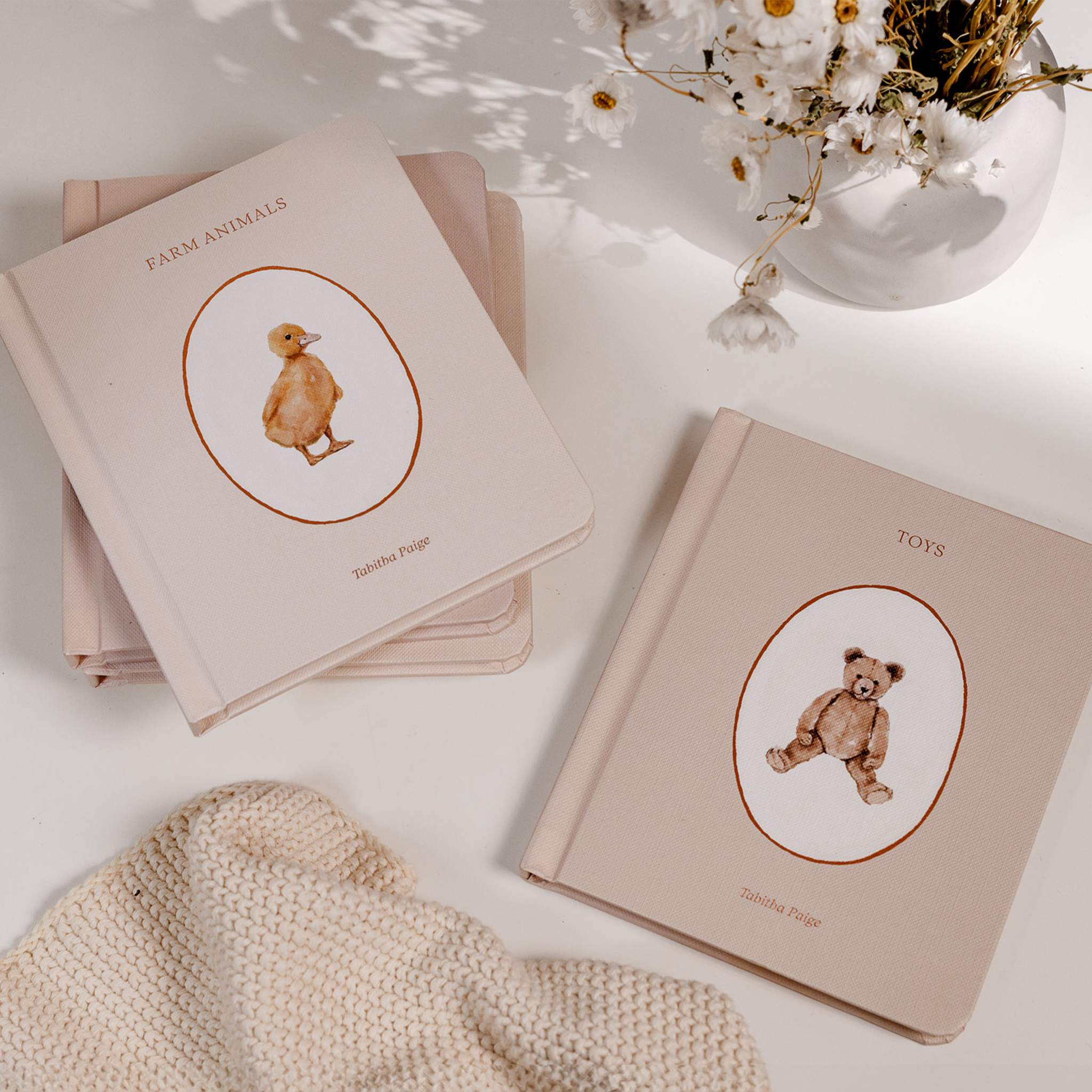Our Little Library: A 5-Book First Words Board Book Gift Set for Babies & Toddlers
