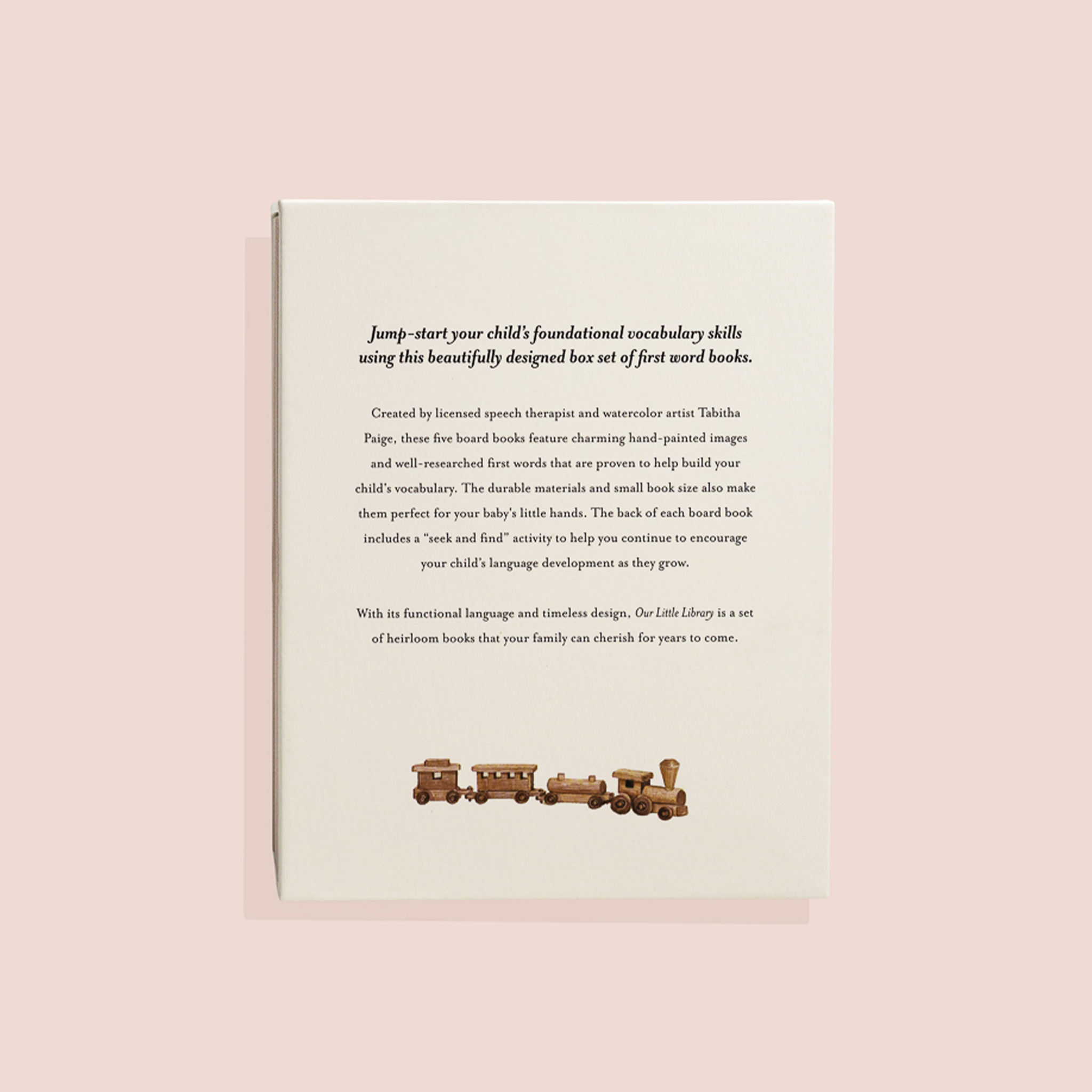 Our Little Library: A 5-Book First Words Board Book Gift Set for Babies & Toddlers