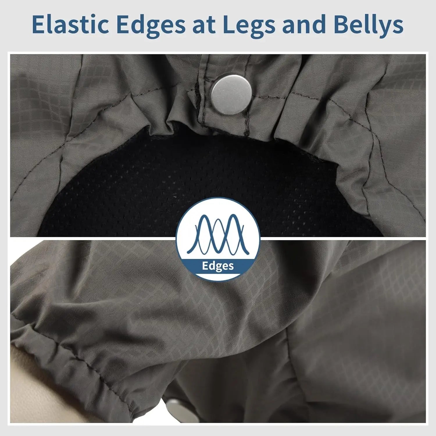 Outdoor Waterproof Dog Raincoat w/ Hood Reflective Sizes XS–XL in 4 Colors