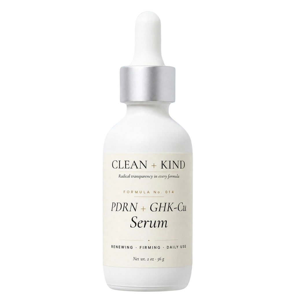 Clean + Kind Copper Peptide Serum — GHK-Cu + PDRN Salmon DNA, 2 oz