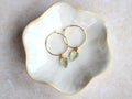 Palm Hoops - Prasiolite