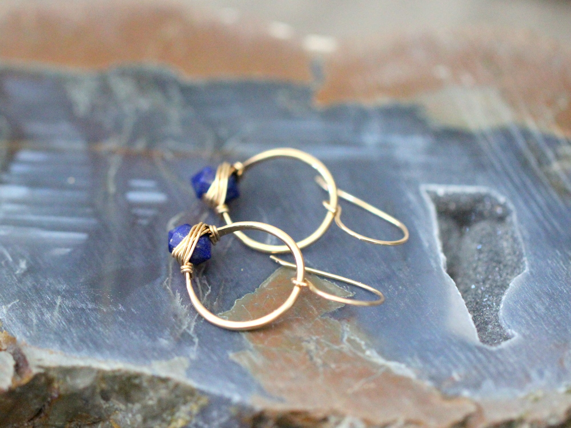 Pike Hoops - Lapis Lazuli  ( As Seen On The Sinner )