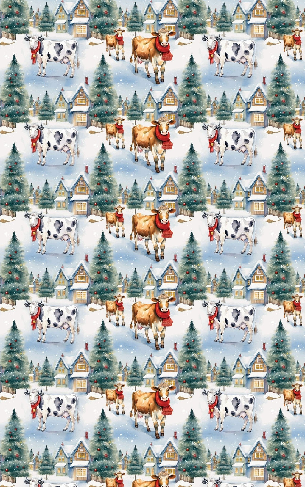 Tinsel Town Cows