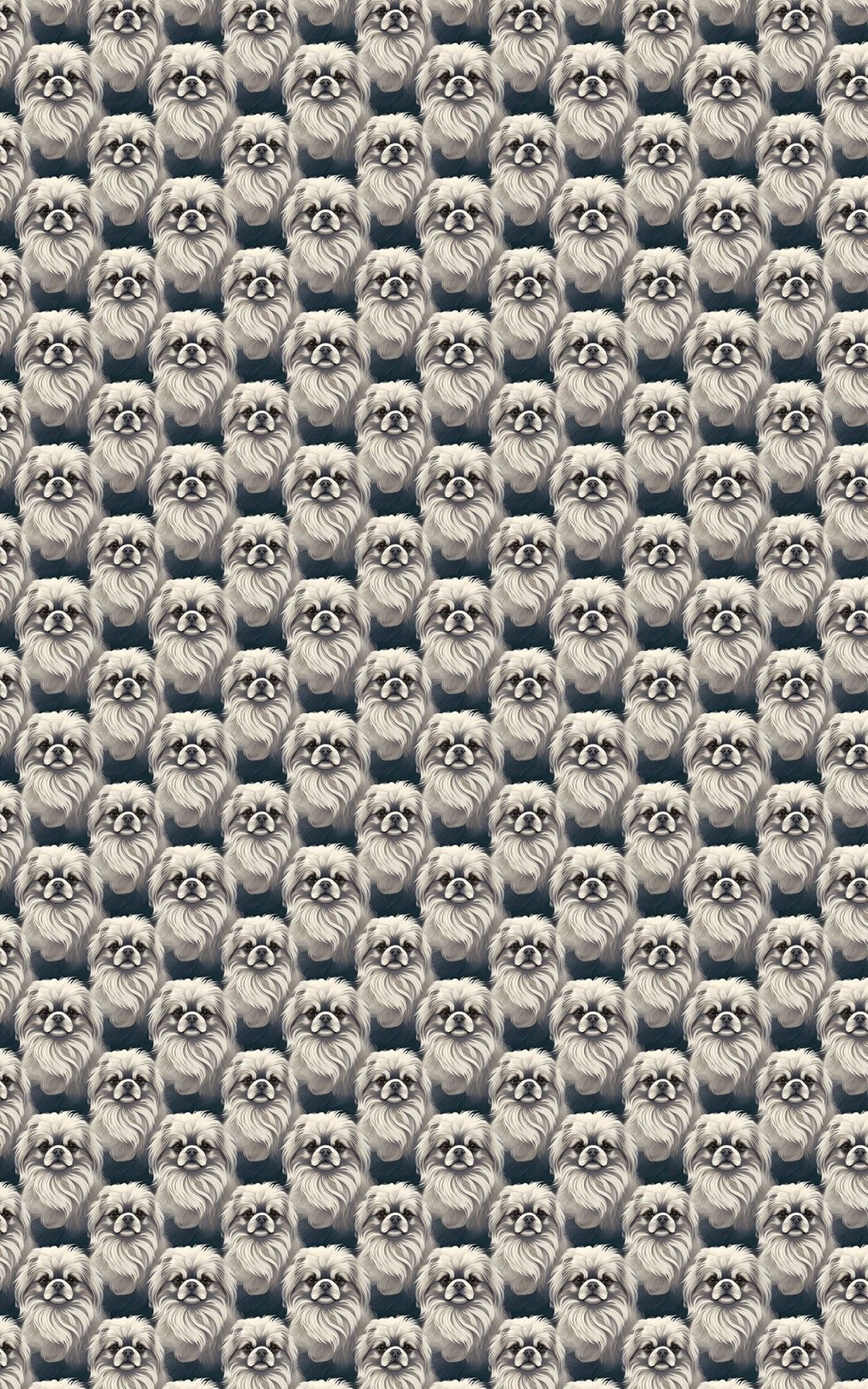 Pekingese Puffs & Patterns