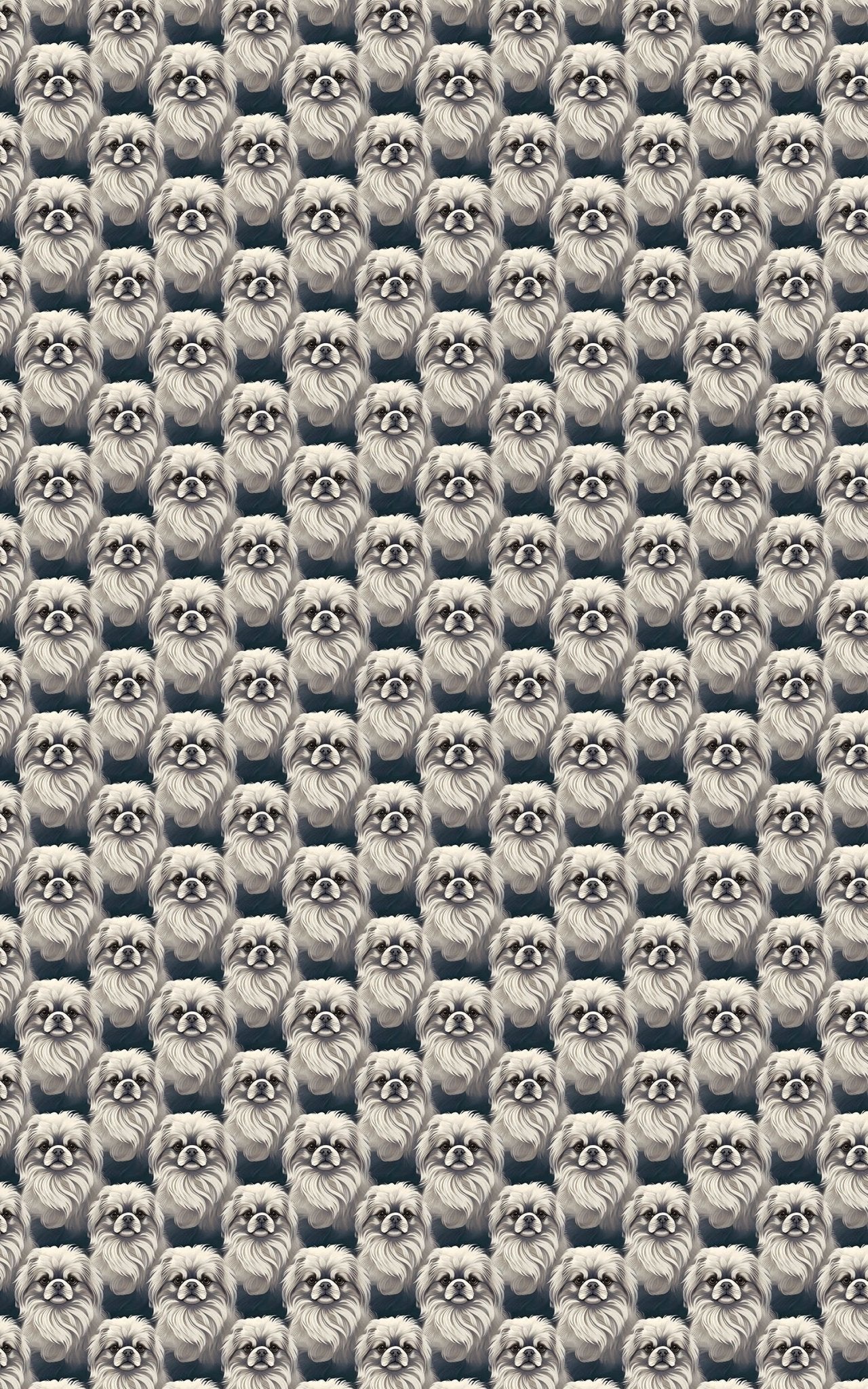 Pekingese Puffs & Patterns