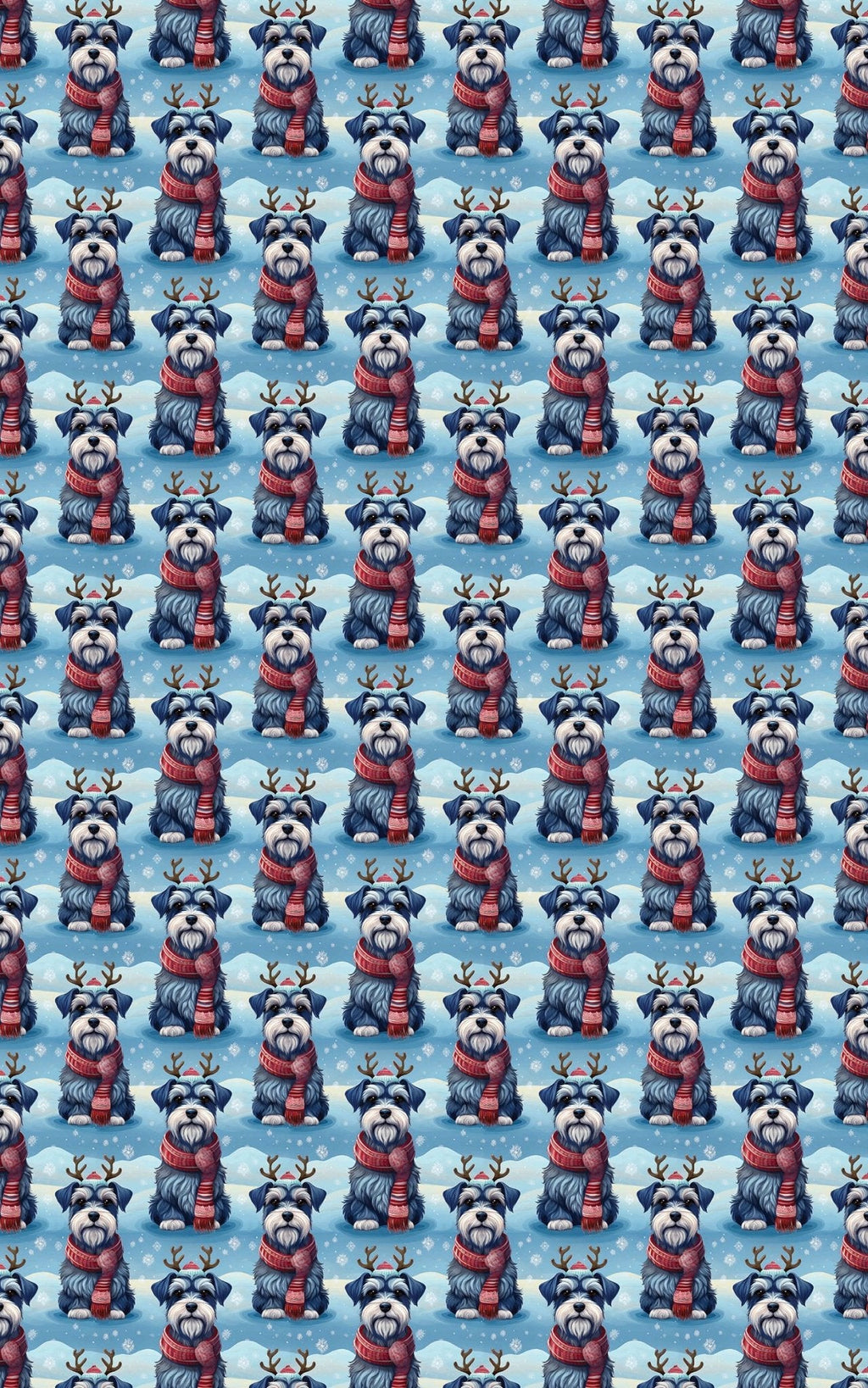 Scarved Schnauzer Cheer