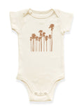 Palm Trees Organic Cotton Baby Bodysuit