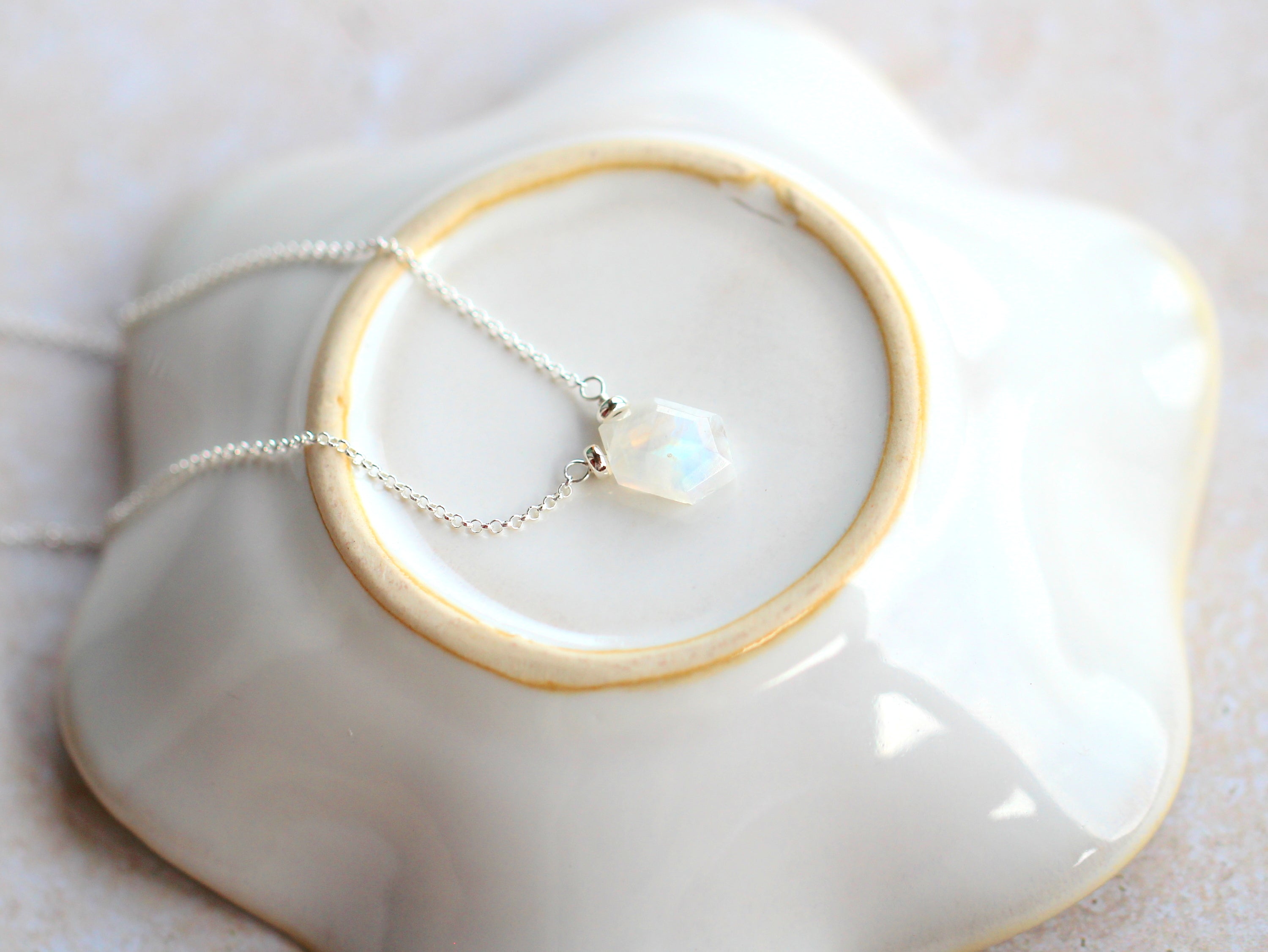 Prism Necklace - Moonstone