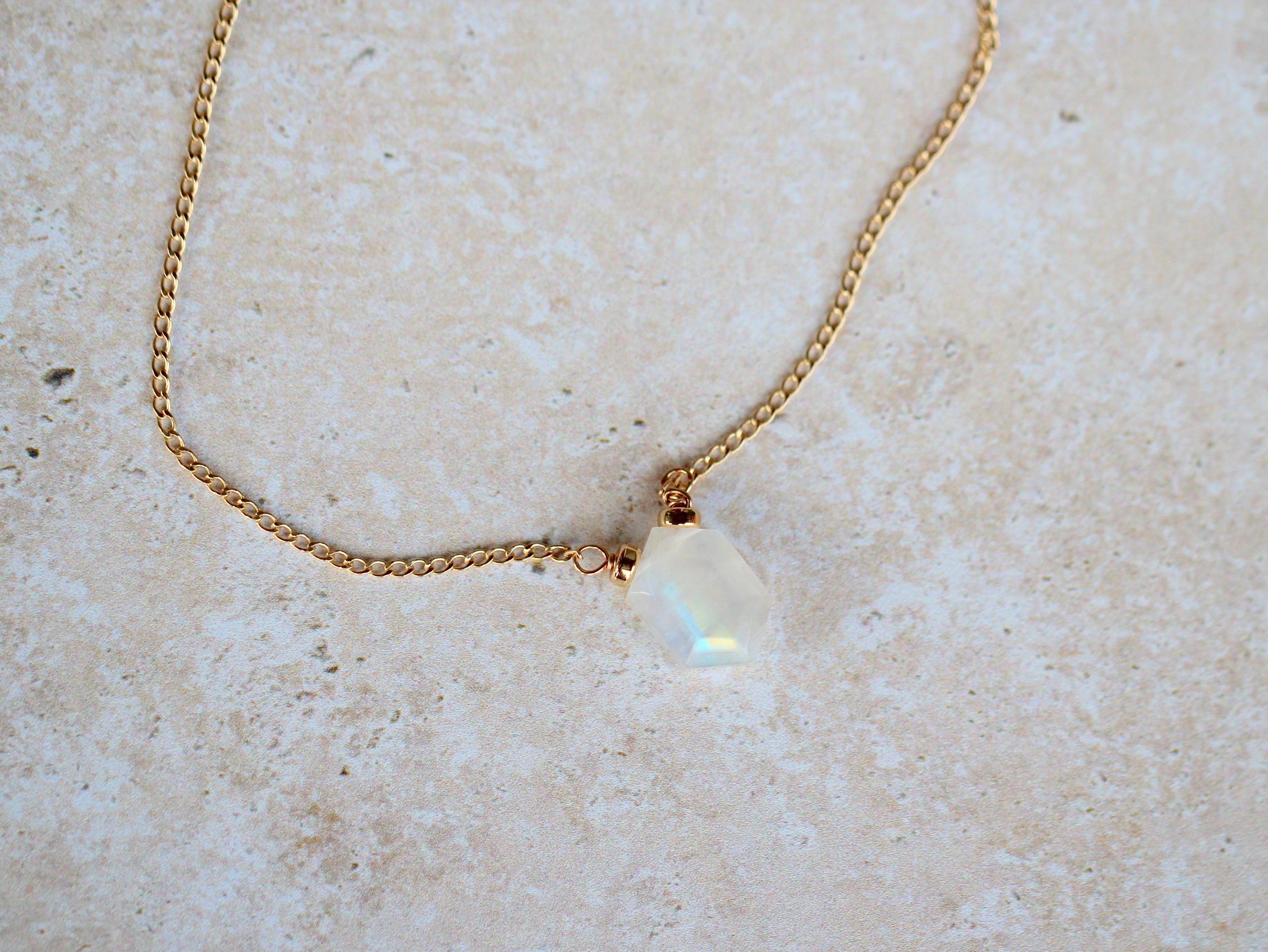 Prism Necklace - Moonstone