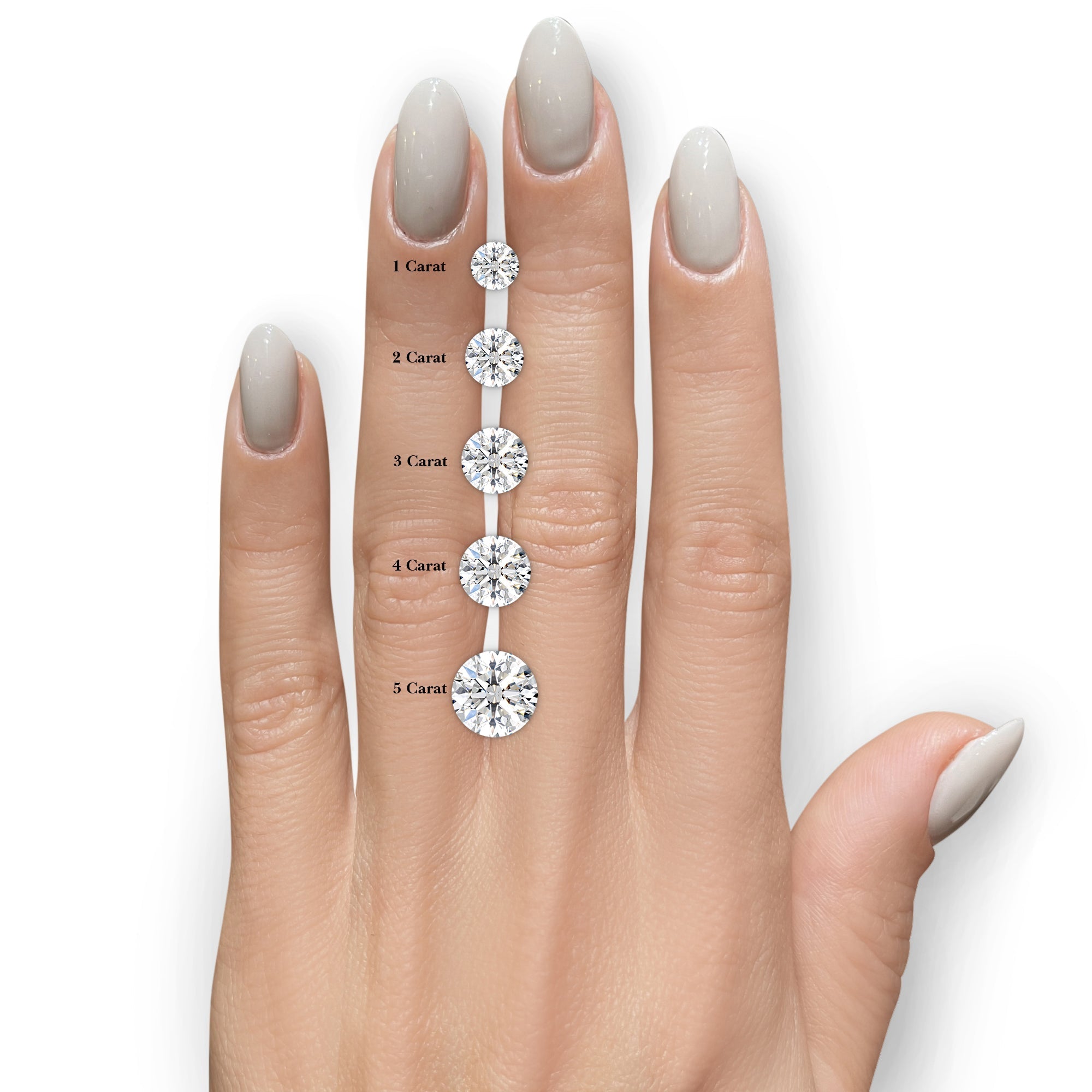 2.50 CTW AGI Certified Lab Grown Round Diamond Stud Earrings in 14K White or Yellow Gold (G/VS)