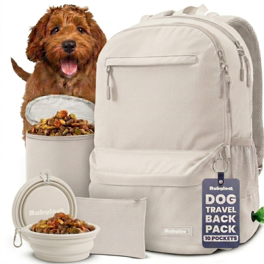 Rubyloo The Original Doggy Bag™ Backpack for Dog Supplies