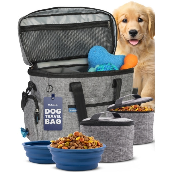 Rubyloo The Original Doggy Bag™ Dog Travel Bag for Supplies