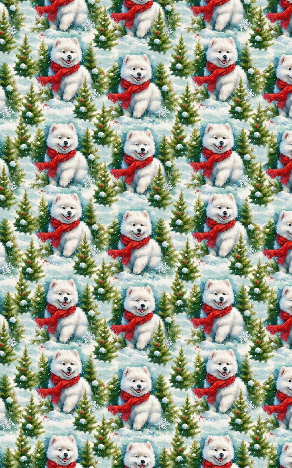 Snowy Samoyeds