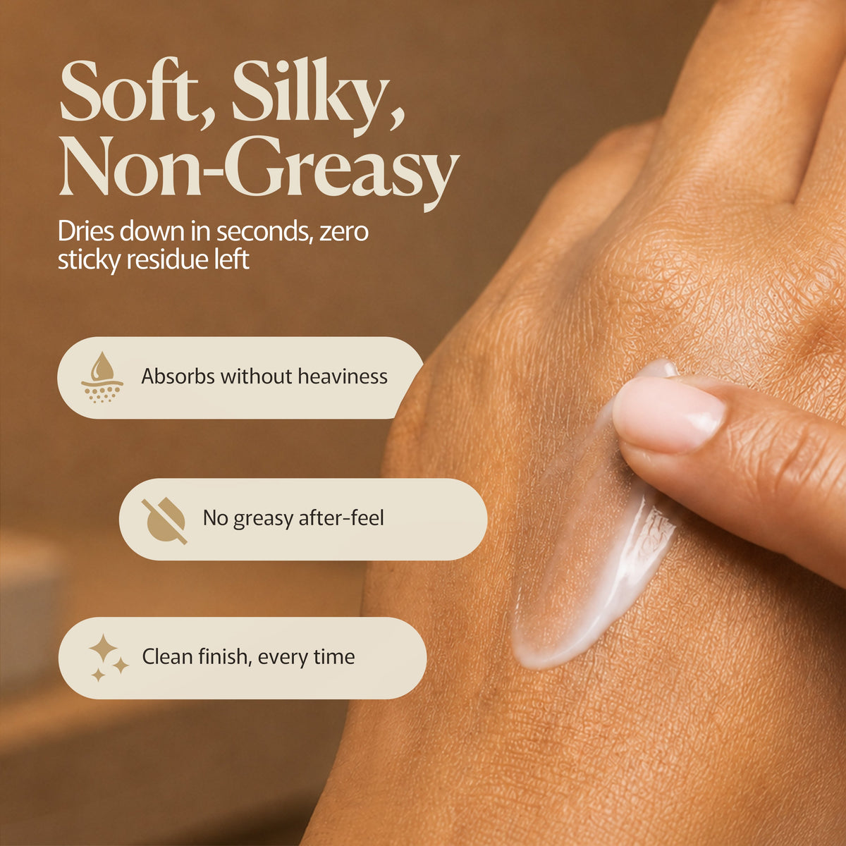 Clean + Kind Retinol Body Lotion, 8 oz — Grass-Fed Tallow, Niacinamide, Shea, Jojoba, & Hyaluronic Acid