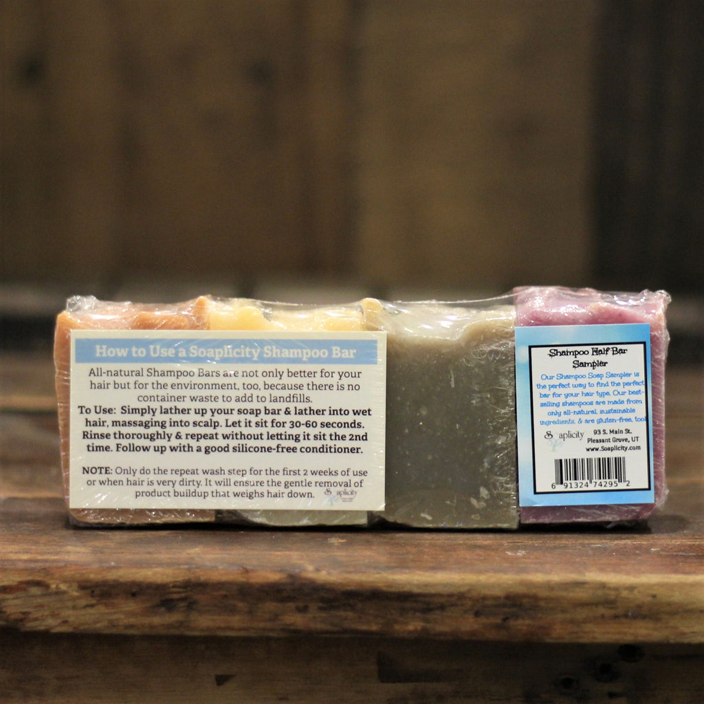 Soaplicity Shampoo Bar Sampler Set