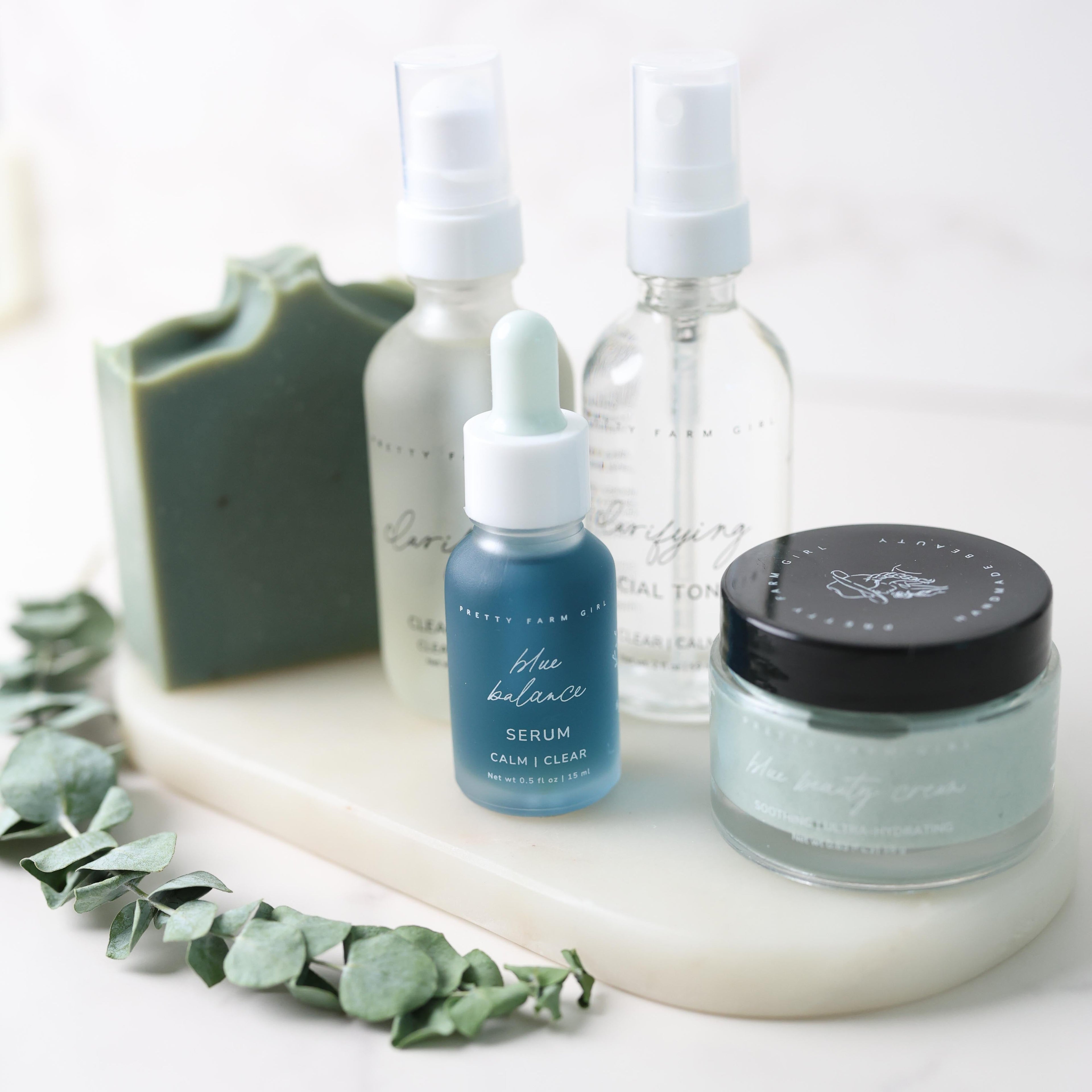Pretty Farm Girl  Skin Redness Skincare Routine Kit