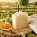Pretty Farm Girl Pure Tallow + Honey Fragrance Free Handmade Tallow and Goat Milk Soap Bar