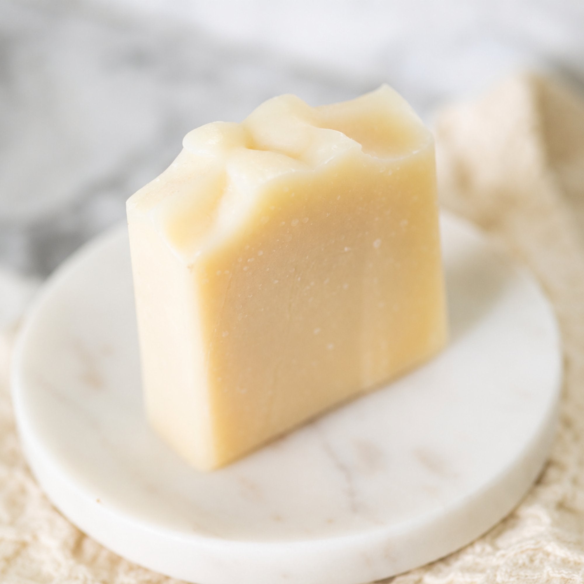 Pretty Farm Girl Pure Tallow + Honey Fragrance Free Handmade Tallow and Goat Milk Soap Bar