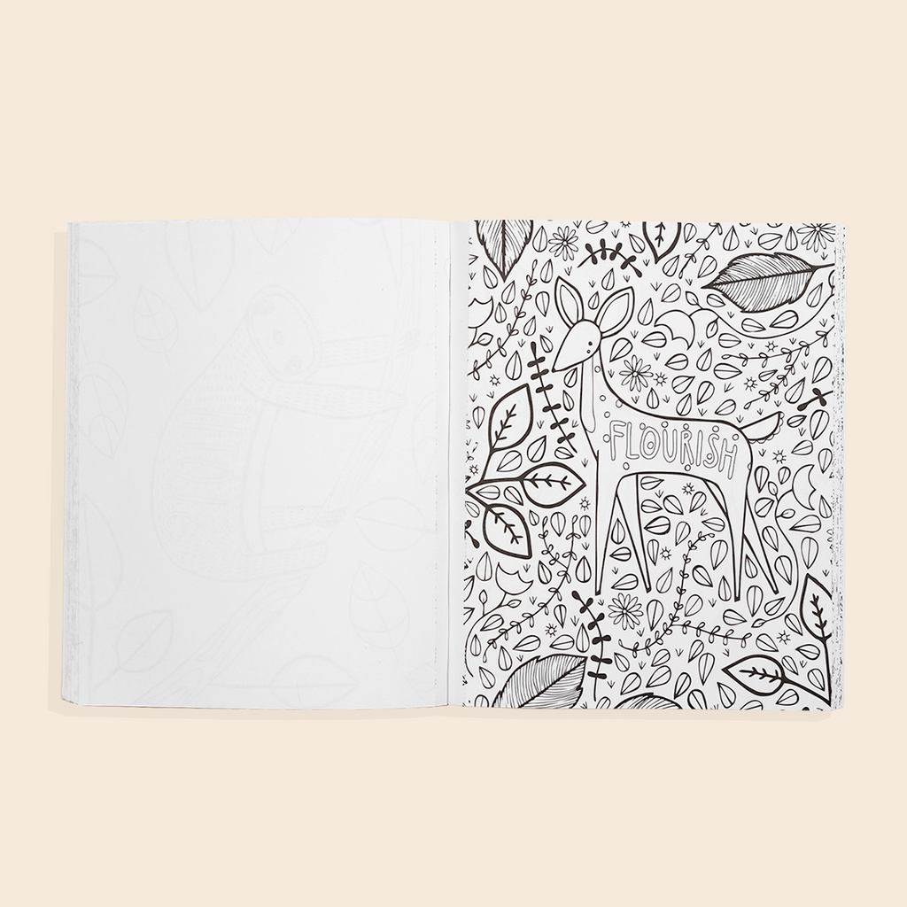 Together: A Mommy + Me Coloring Book