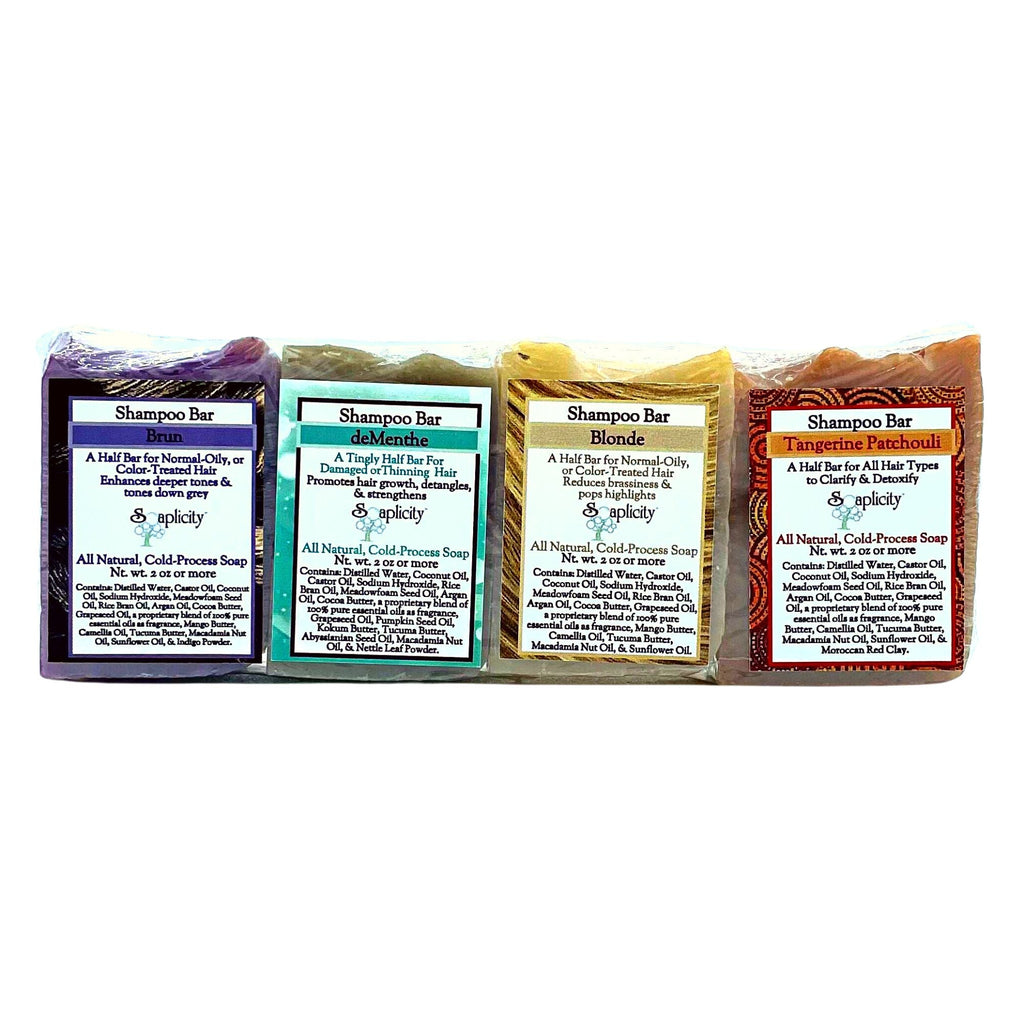 Soaplicity Shampoo Bar Sampler Set