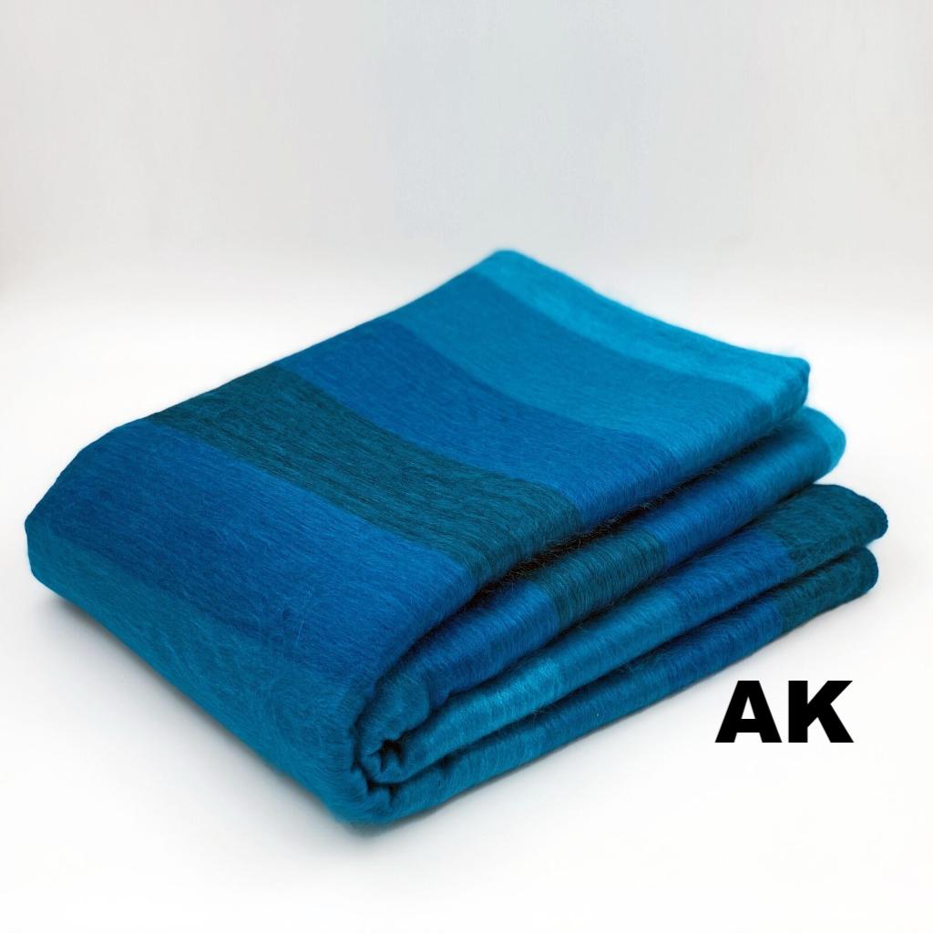 Purely Alpaca -Alpaca Bed Blanket - Striped