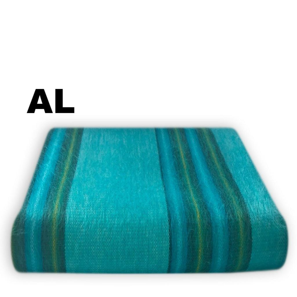 Purely Alpaca -Alpaca Bed Blanket - Striped