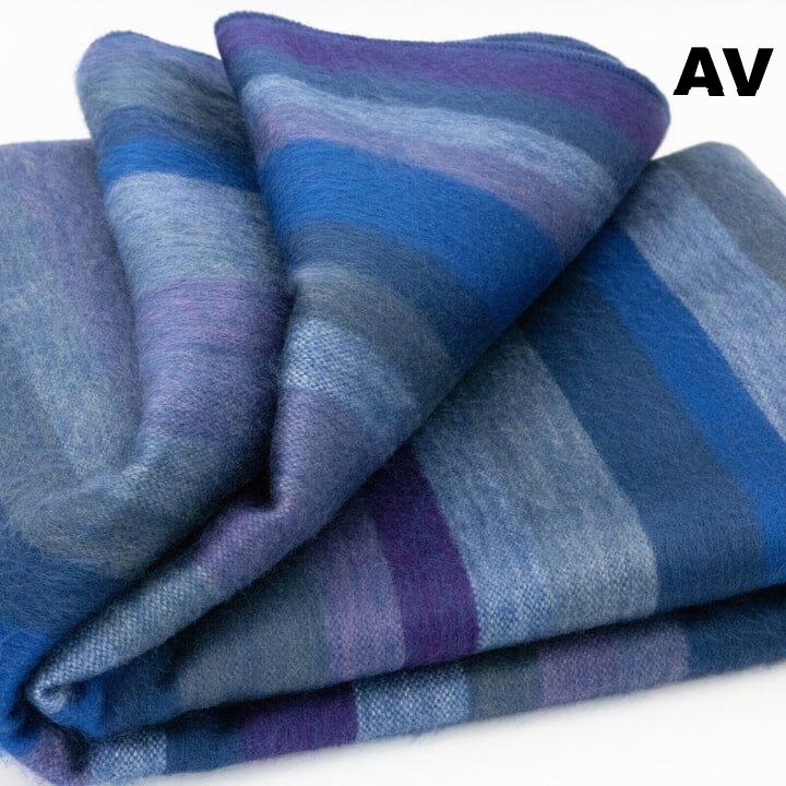 Purely Alpaca -Alpaca Bed Blanket - Striped