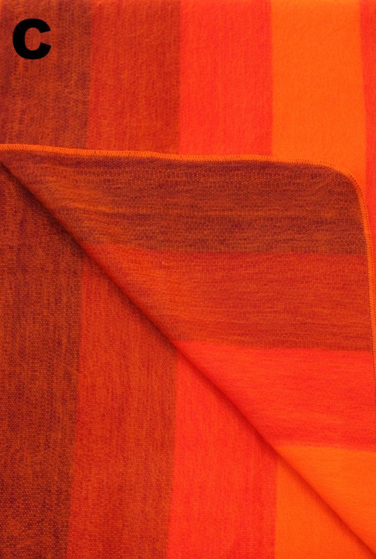 Purely Alpaca -Alpaca Bed Blanket - Striped