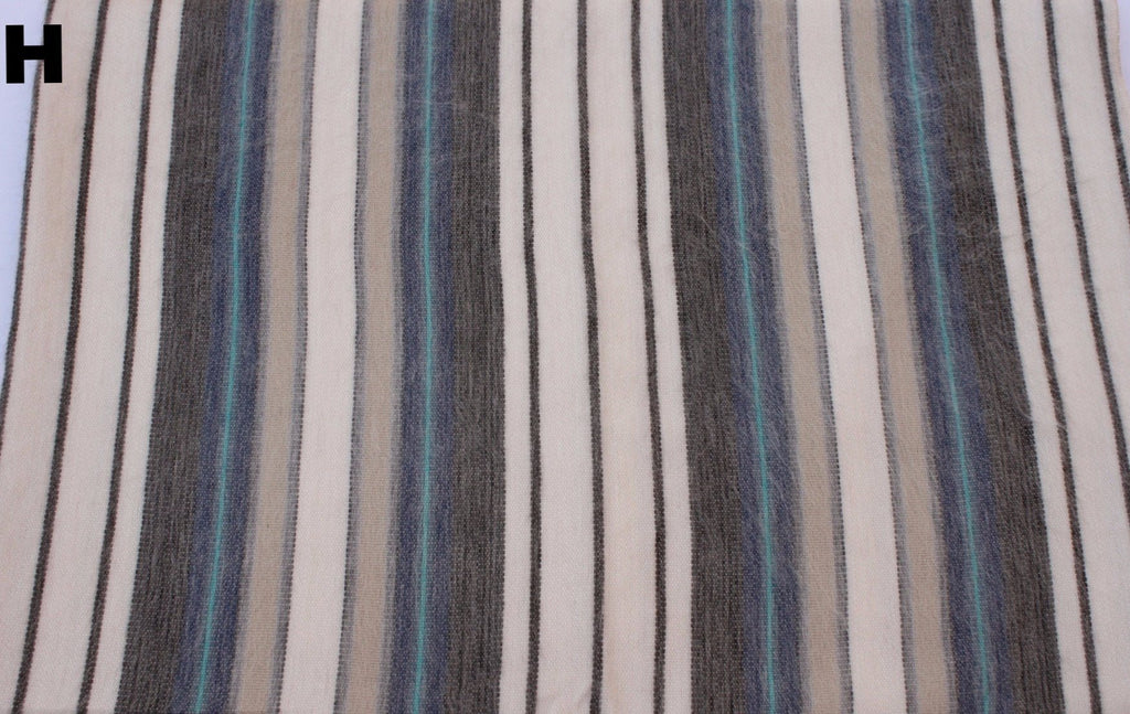 Purely Alpaca -Alpaca Bed Blanket - Striped