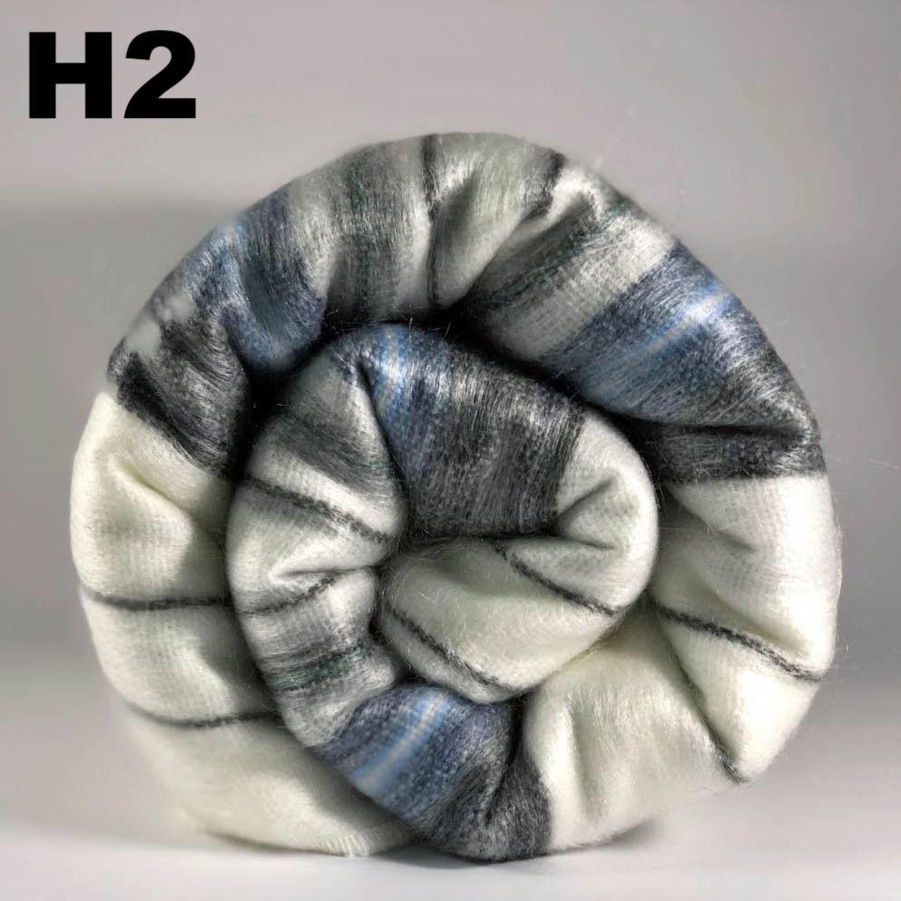 Purely Alpaca -Alpaca Bed Blanket - Striped