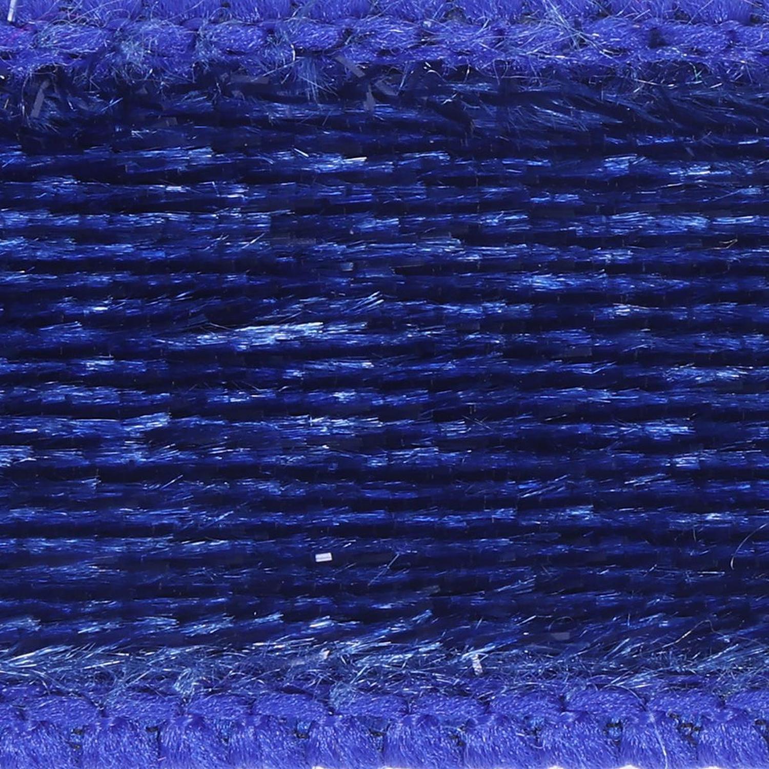 1" Velvet Luster Wired Ribbon: Cobalt Blue (10 Yards)