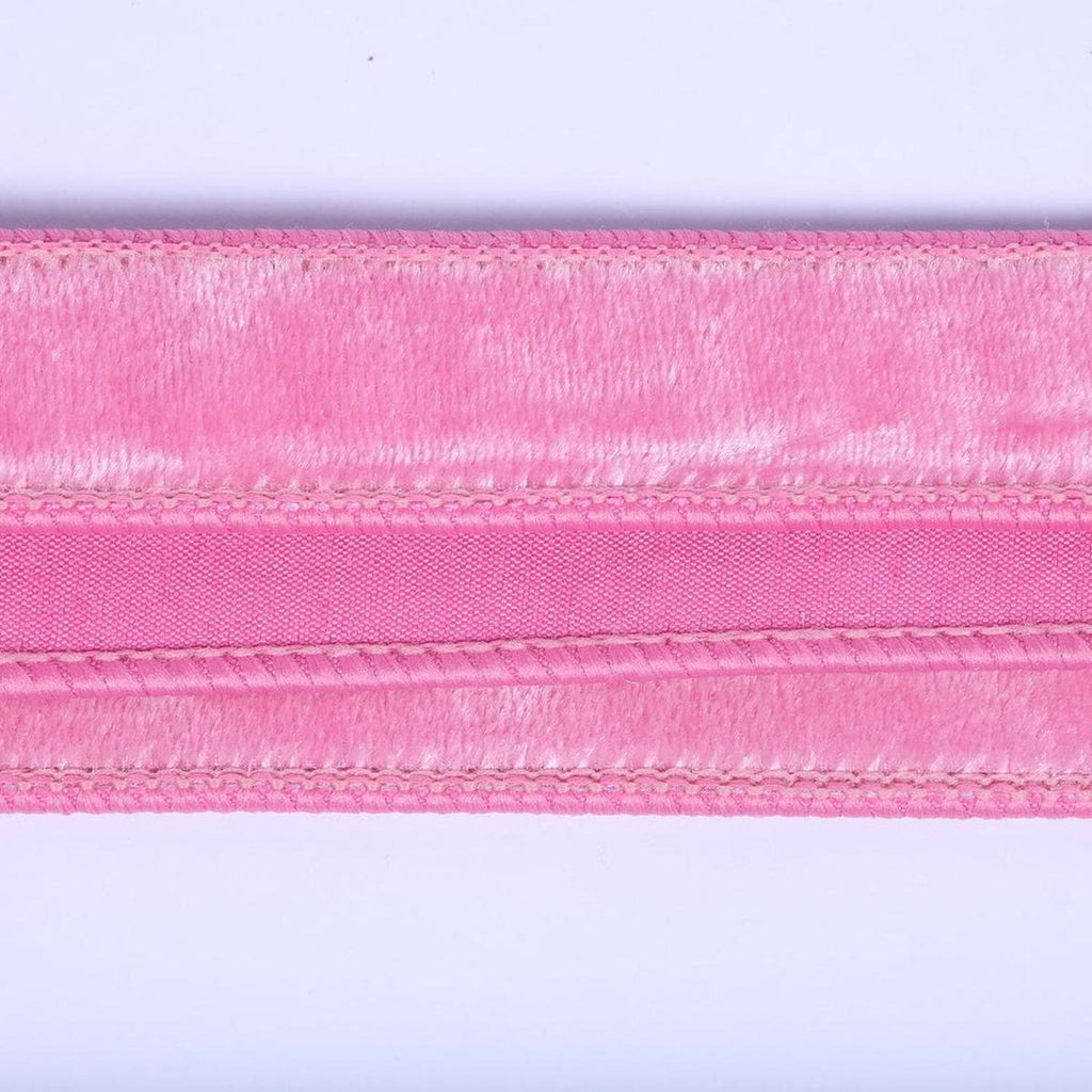 1" Velvet Luster Wired Ribbon: Pink (10 Yards)