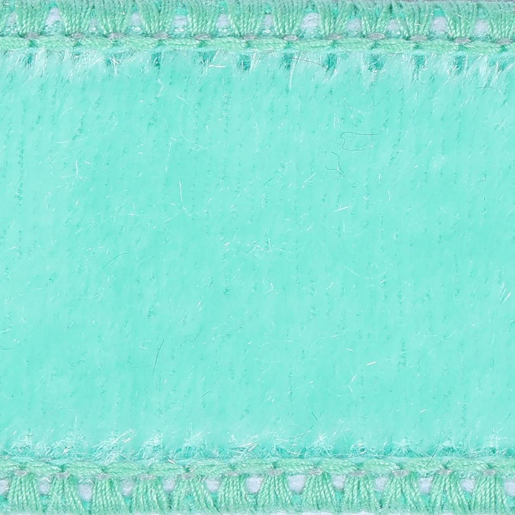 1" Velvet Luster Wired Ribbon: Sea Foam (10 Yards)