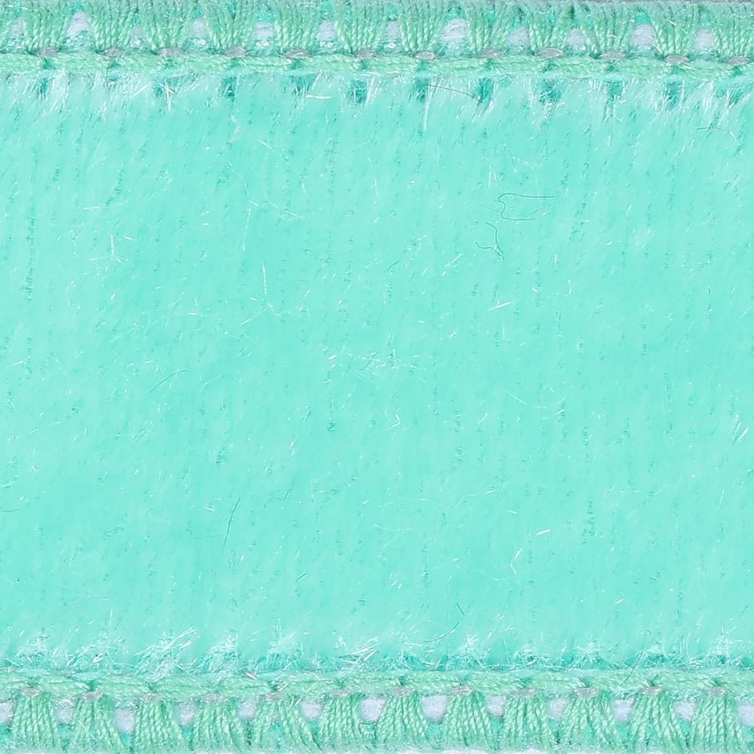 1" Velvet Luster Wired Ribbon: Sea Foam (10 Yards)