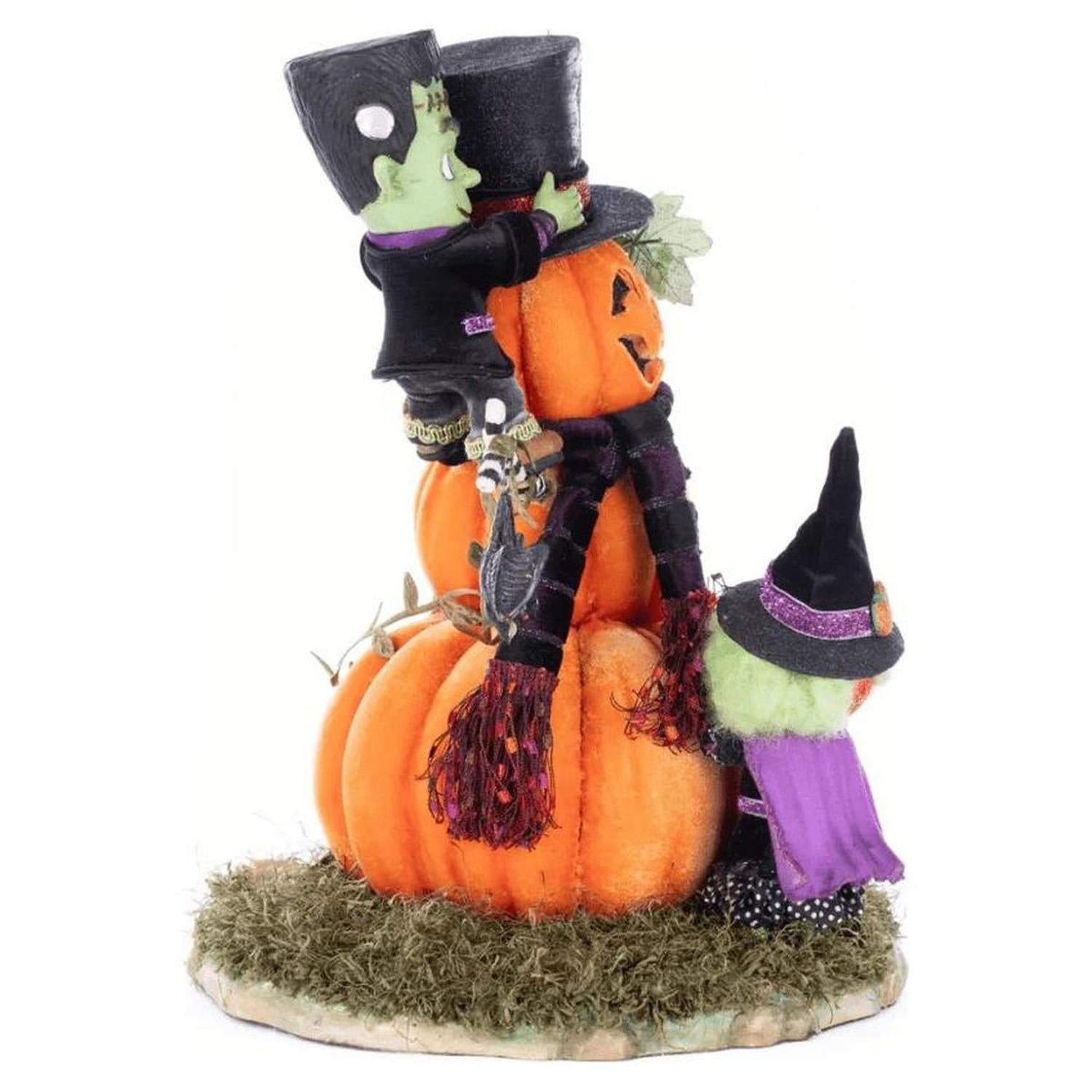 Katherine's Collection 13" Ghouls Building Pumpkin Man