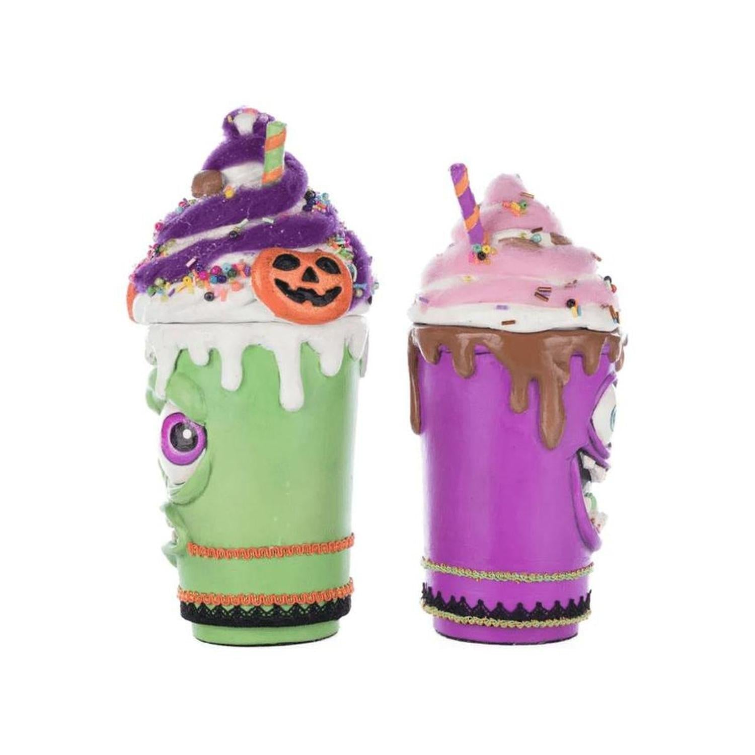 Katherine's Collection Franken Frap and Monster Mocha (Set of 2)