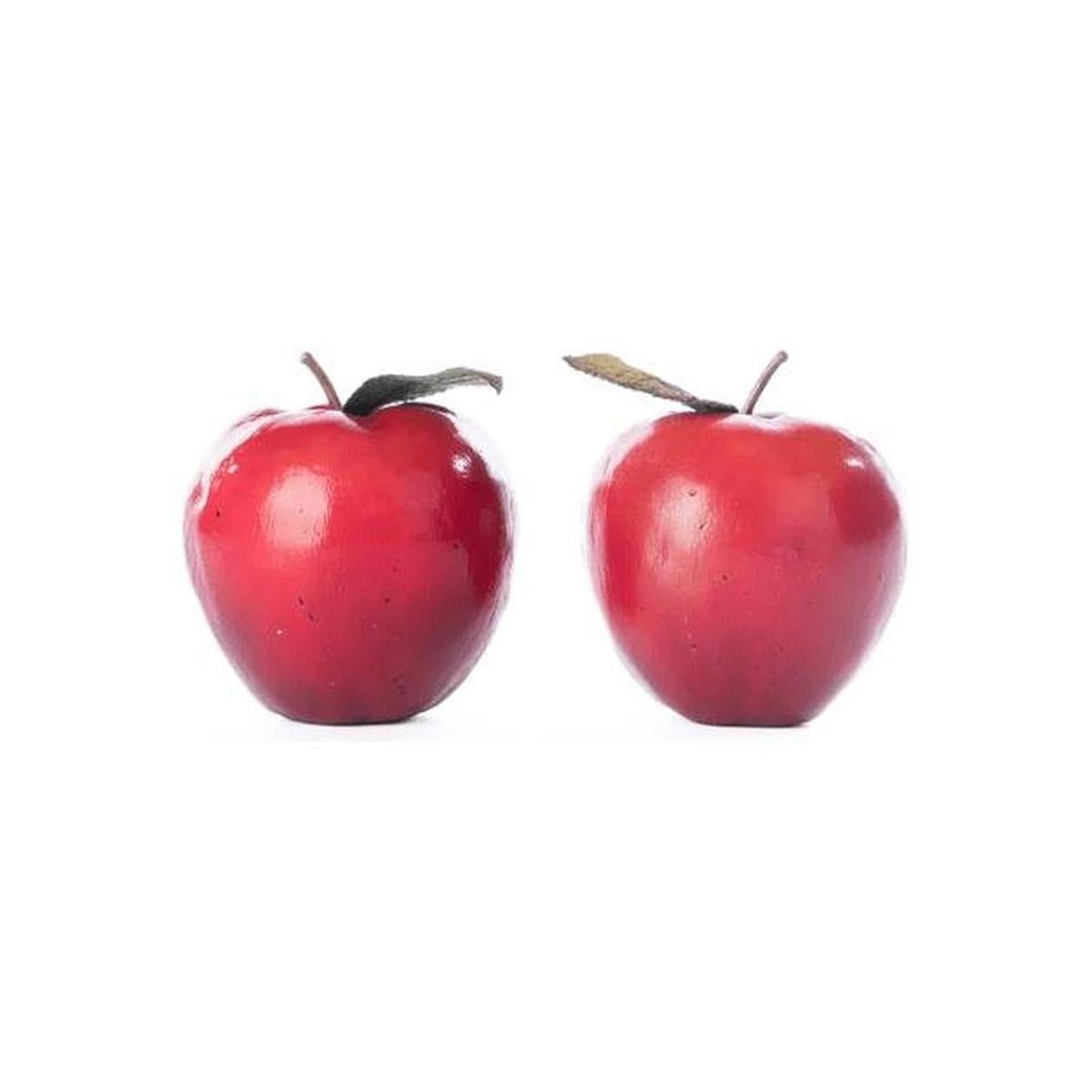 Katherine's Collection Toxic Terry and Noxious Nelson Apples (Set of 2)