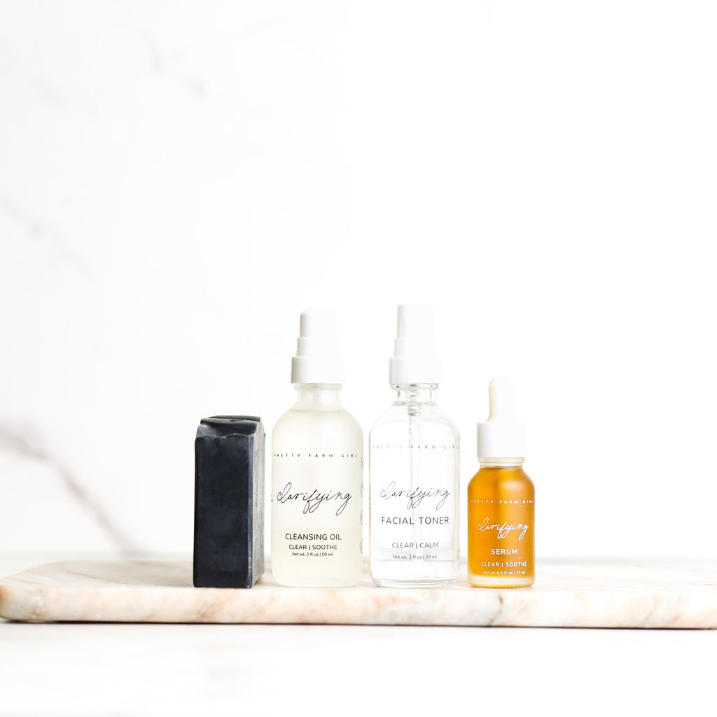 Pretty Farm Girl Clarifying Kit for Acne Prone Skin