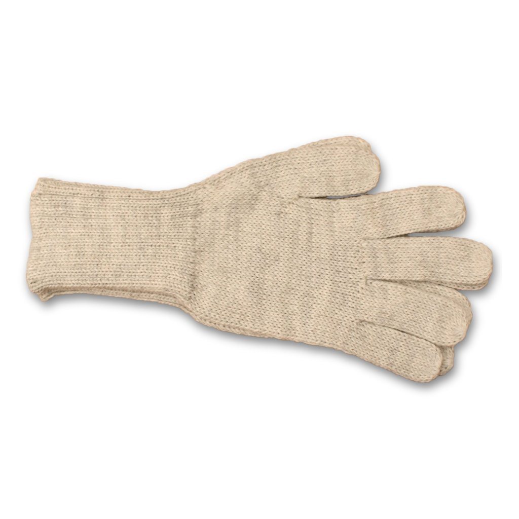 Purely Alpaca Colorful 100% Alpaca Full Fingered Knit Alpaca Gloves