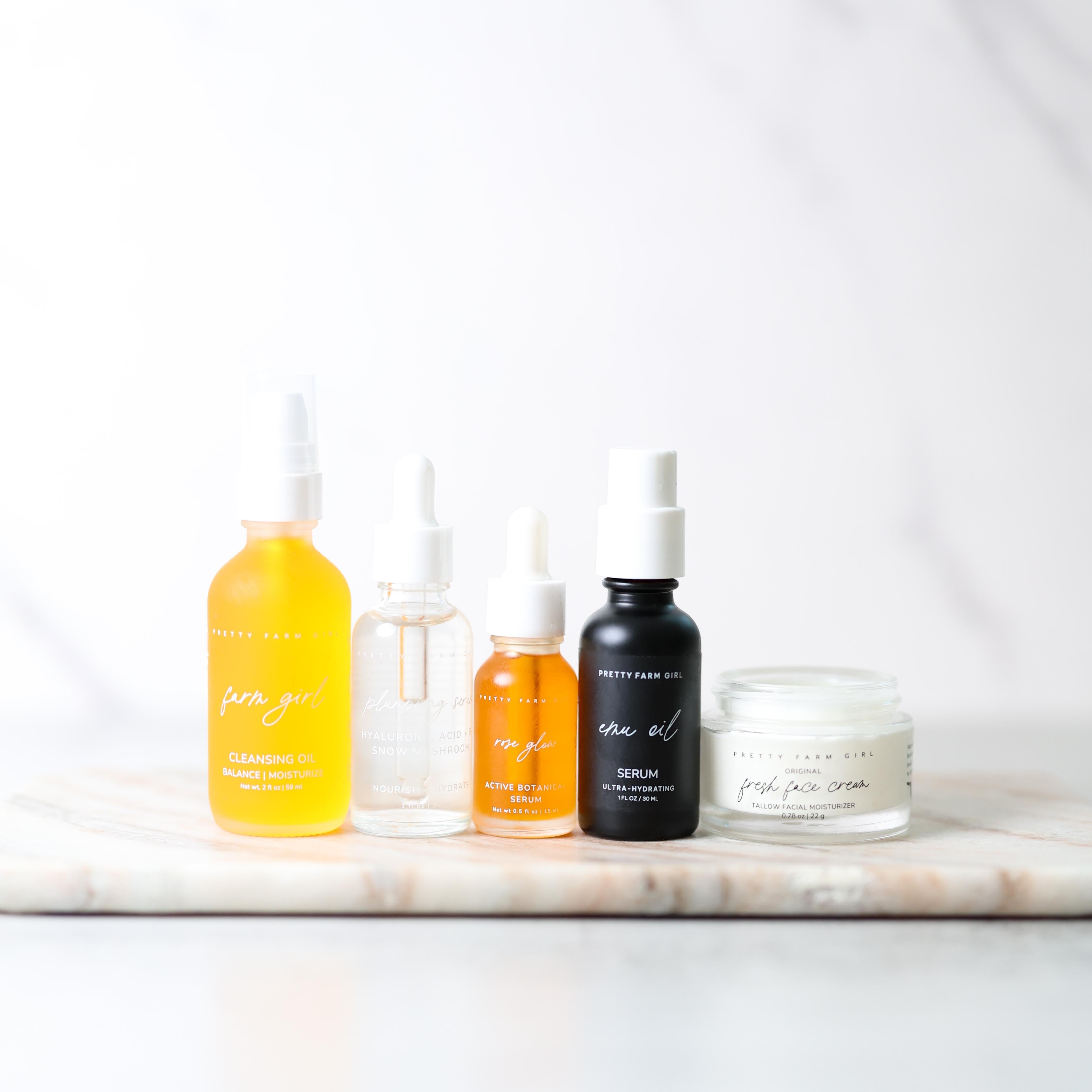 Pretty Farm Girl  Dry Skin Hydrating Routine Kit