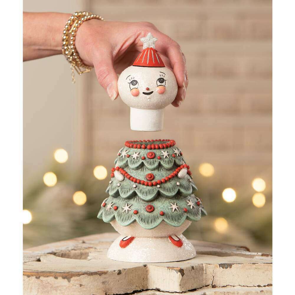 Frosty Treena Jolly Jar by Johanna Parker