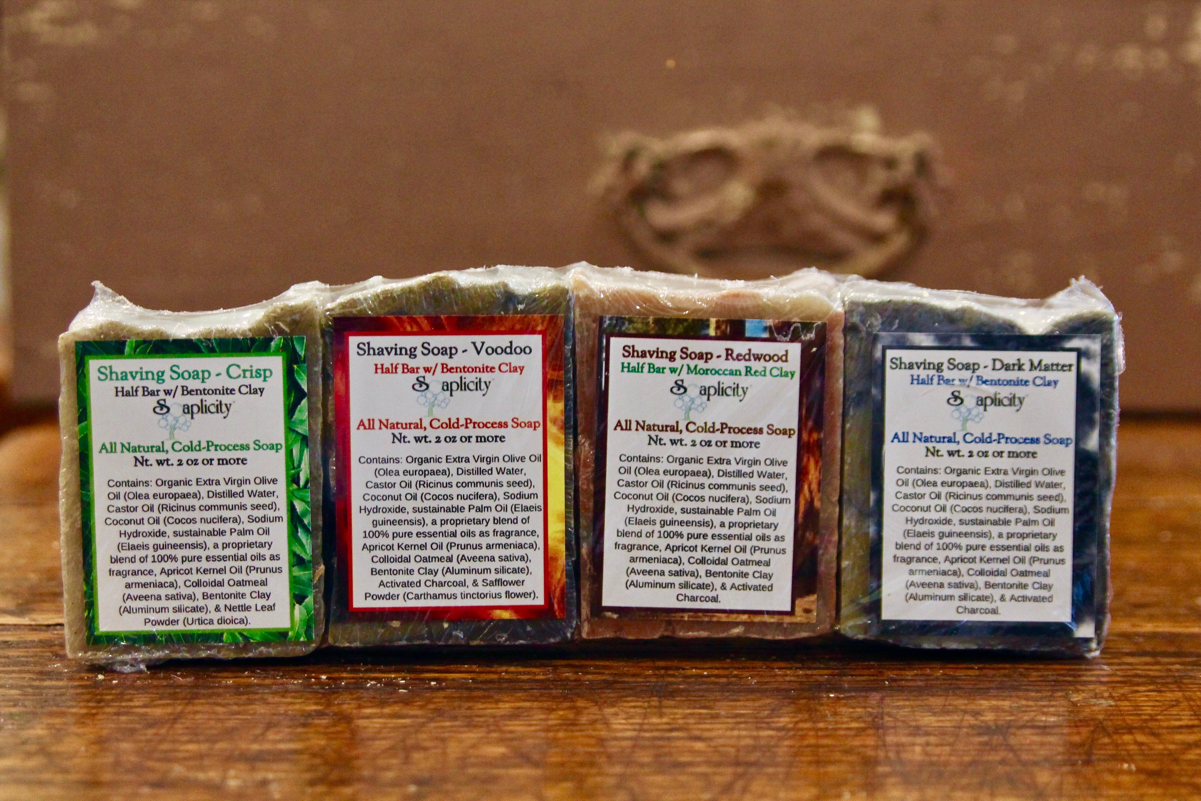Soaplicity Men's Shaving Soap Sampler Set